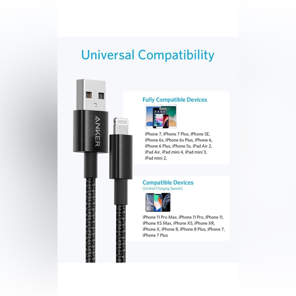 Anker iPhone Lightning Cable 2pack